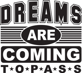 Fototapeta premium Dreams are coming topass