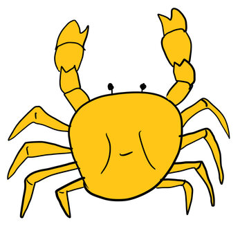 cartoon crab cartoon