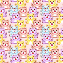 Seamless pattern of