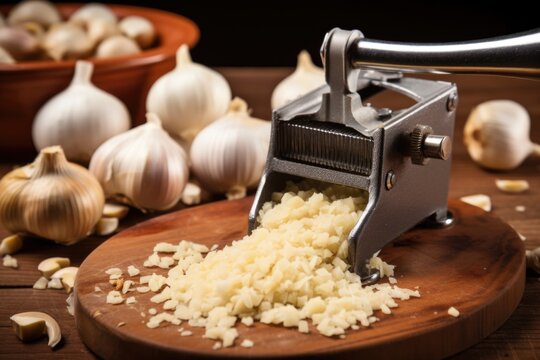 quick and efficient mincing of garlic cloves