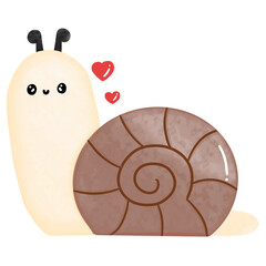 Snail Cute Cartoon