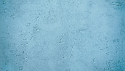 concrete wall of light blue color, cement texture background for design