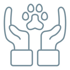 Obraz premium Animal Care Icon