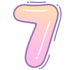 hand drawn mathematical symbols kawaii design and colorful