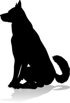 recommend clip art: Dog Silhouette Pet Animal
