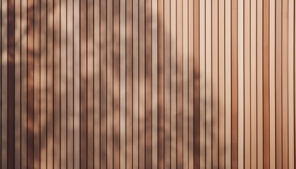 Rustic Wooden Slat Wall Background with Festive Decorations and Copy Space, Generative AI