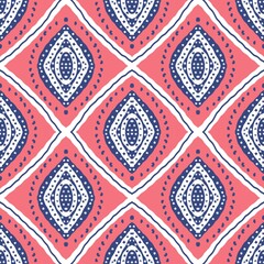 abstract geometric ethnic seamless pattern