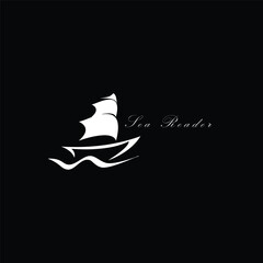 Sailing ship sketch. Old Fashioned Vintage