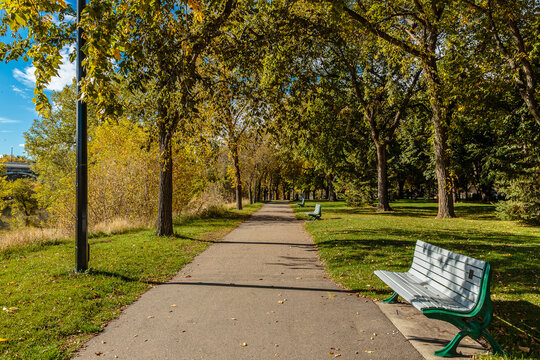 Kiwanis Memorial Park in the city of Saskatoon, Canada