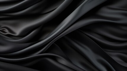 Obraz premium black silk background