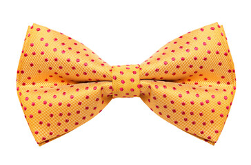 Funky polka dotted bow tie, png file with no background
