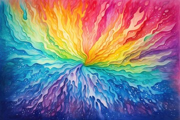 Obraz premium abstract rainbow background