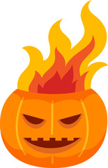 Halloween Fire pumpkin