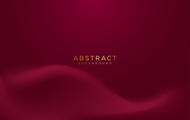 luxury red background with wave