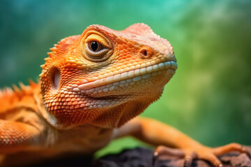 Obraz premium Lizard, Wildlife Photography, Generative AI