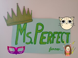 Hand drawn Mis perfect card  © skyde