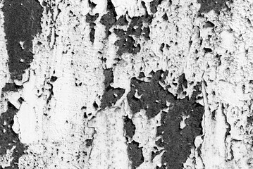 Texture of rusty metal. Metal background with corrosion and scratches. Gradient on metal texture