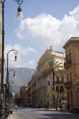 Fototapeta premium Une rue, son charme et sa présence