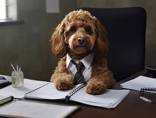 Top Dog: A Generative AI Canine CEO in the Boardroom