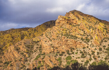 Rock Formations Seen From the Swartberg Pass