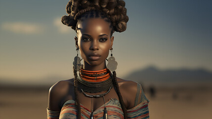 African woman