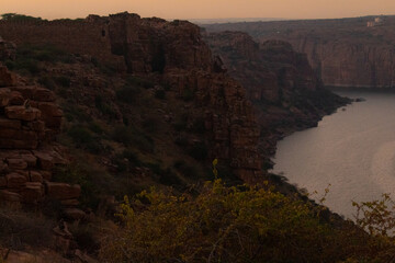 Gandikota Grand Canyon of India tourism place located at Kadapa, Andhra pradesh
