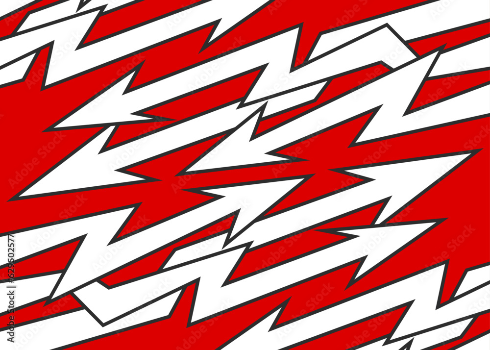 Poster abstract background with seamless arrow pattern. arrow line pattern