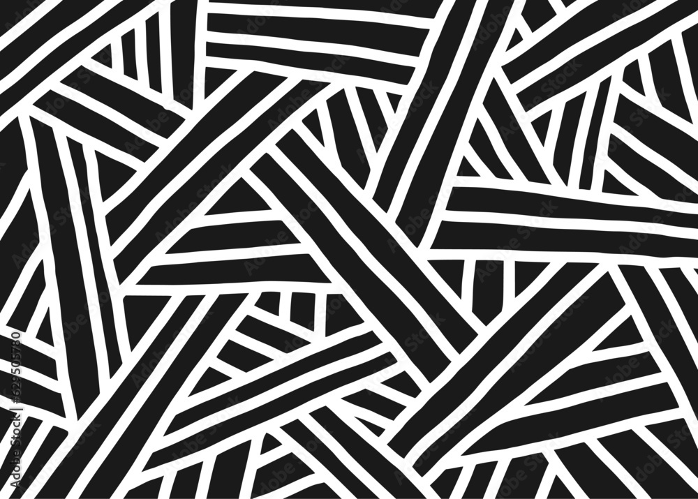 Poster abstract background with overlapping irregular lines. abstract doodle lines pattern