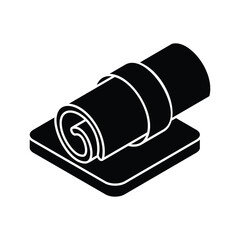 Certificate icon, vector stock illustration.