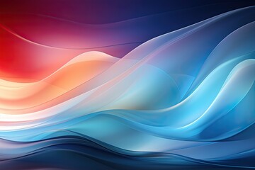 Naklejka premium Abstract backgrounds with curves of various colors