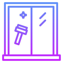 Cleaning Window Icon