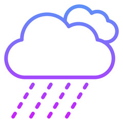 Rainy Clouds Icon