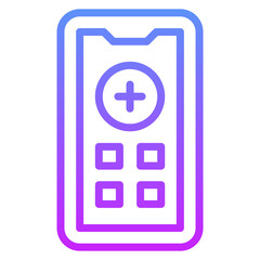 Fototapeta premium Medical App Icon