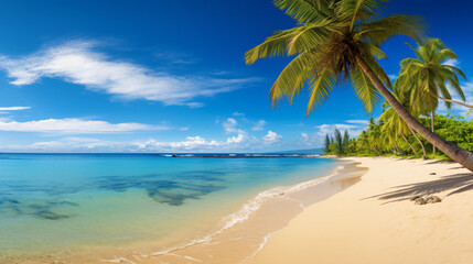 Fototapeta na wymiar Beautiful seascape tropical beach
