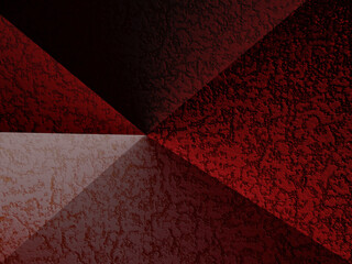Dark red abstract geometric background.  Layered background pattern background with space for design
