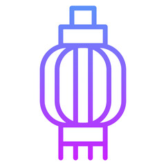 New Year Lights Icon