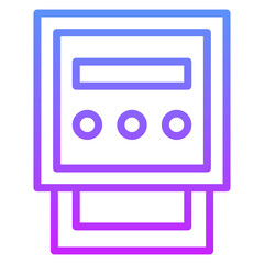 Electric Meter Icon