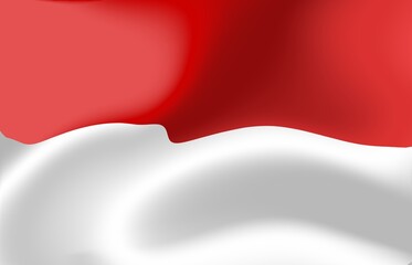 Obraz premium red and white background