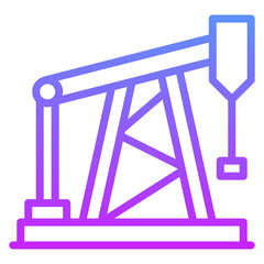 Drilling Oil Icon