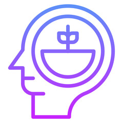 Mental Growth Icon