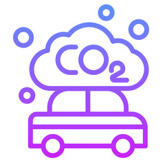 Low Emission Icon
