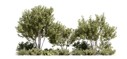 3D illustration  Alpine