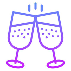 Fototapeta premium Cheers Icon
