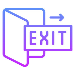 Fire Exit Icon