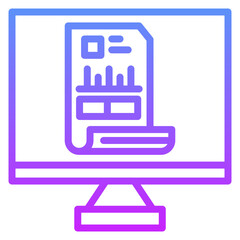 Online Invoice Icon