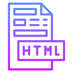 HTML File Icon