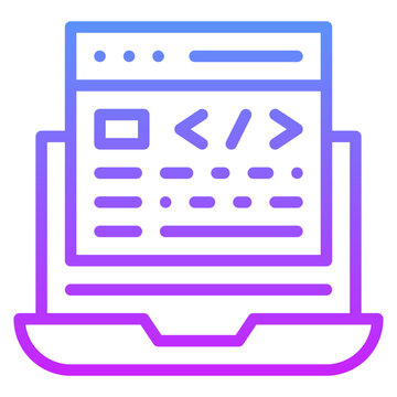 Website Coding Icon