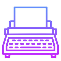 Typewriter Icon