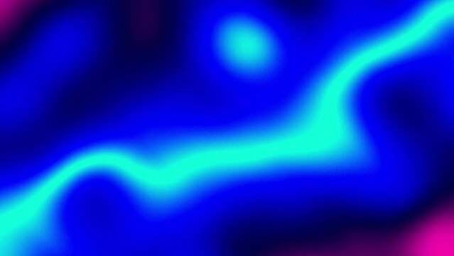 Multicolored motion gradient red purple and blue neon lights soft background with animation seamless loop
