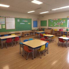 classroom at school